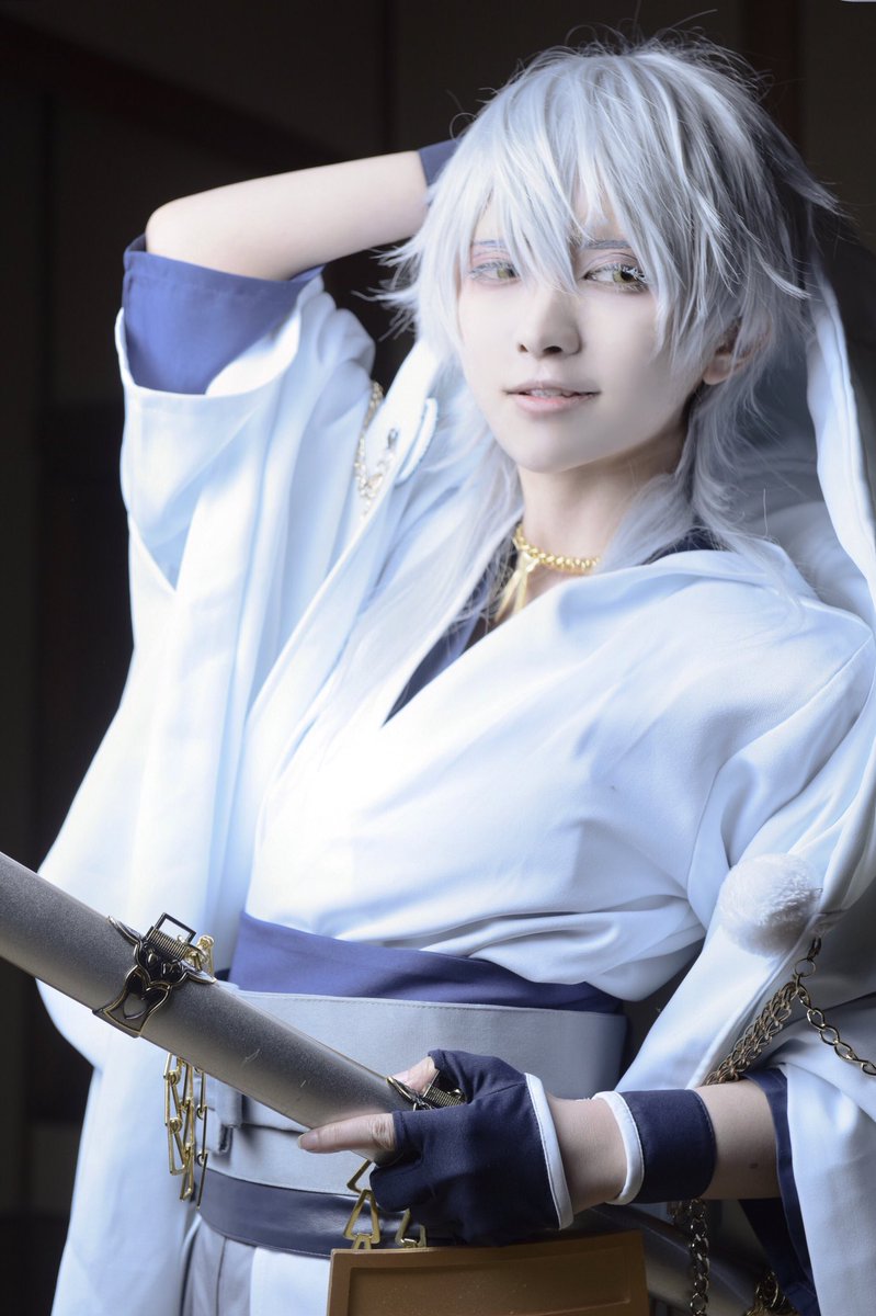 鶴丸国永 軽装 コスプレ コスモンド 刀剣乱舞 鶴丸国永 コスプレ衣装