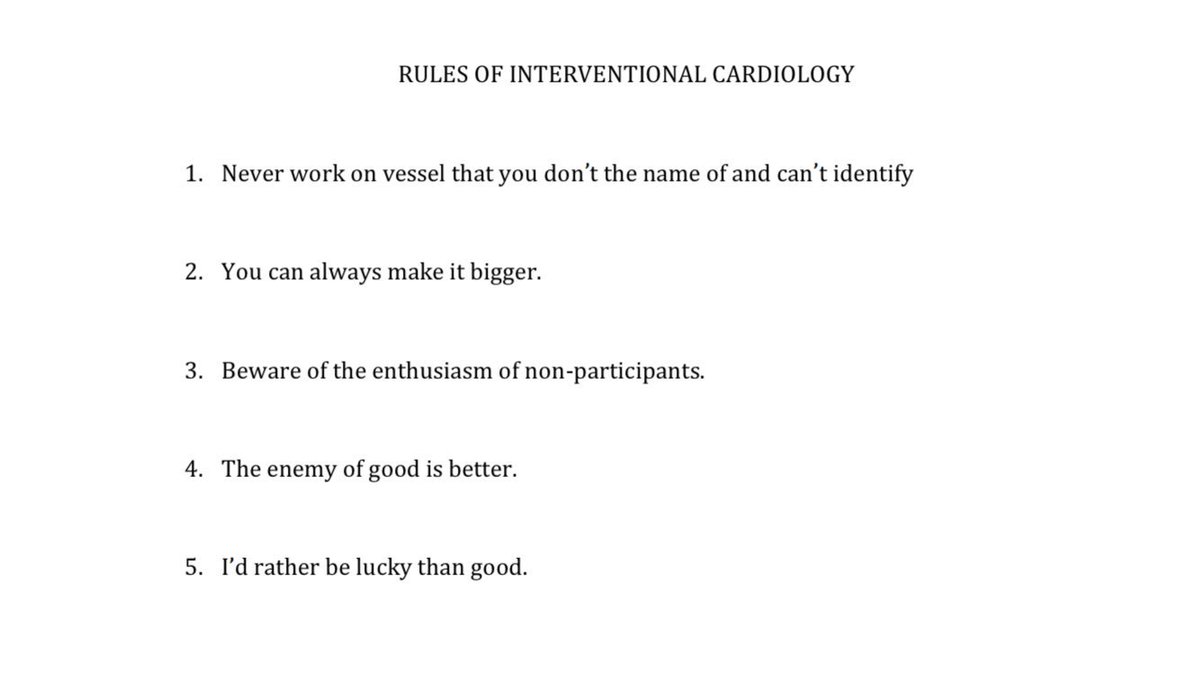 cardiojaydoc02's tweet image. "Rules of IC" @willsuh76 @SVRaoMD @fischman_david @jedicath @DocSavageTJU @CardiacConsult @DrVaneNunez @JReinerMD @HeartOTXHeartMD