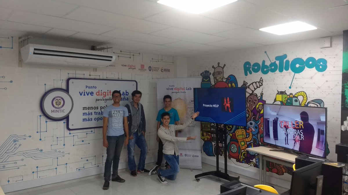 pvdlabocana's tweet image. #TeamHelp, listos para presentar su iniciativa de negocio.

@Ministerio_TIC @AppsCo @appscocucuta @crozo @jrodriguezk @CiroRodP @ufpsocana