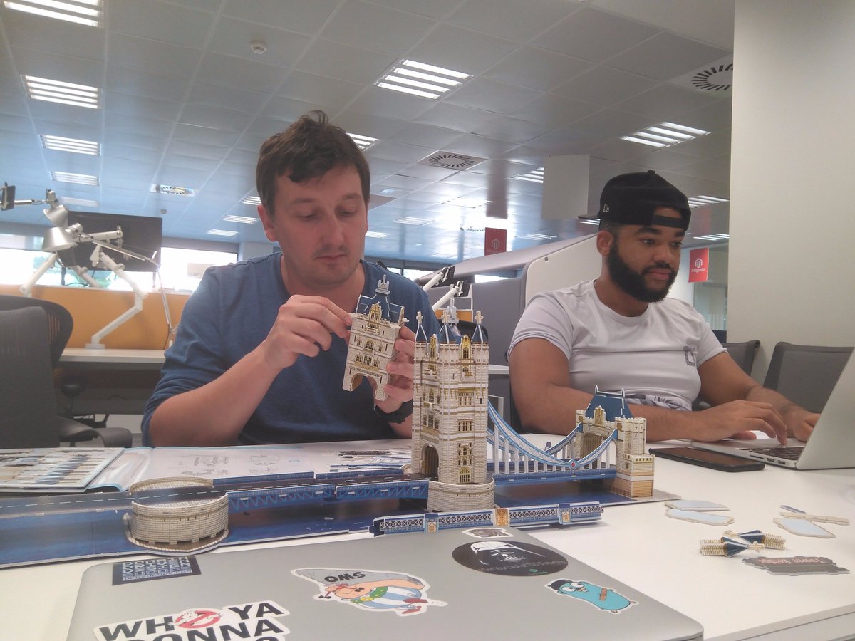 andreialeitebcn's tweet photo. Not the type of architect I was expecting! 😂 #magentobarcelonasummerlab #insidemagento #techbcn https://t.co/GxEUsgTE7u