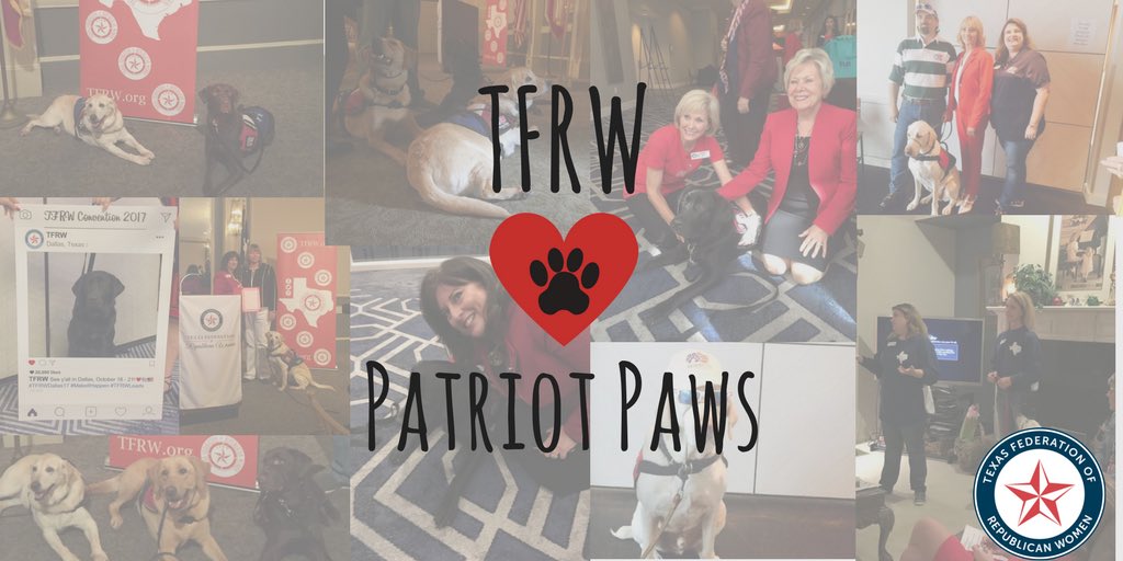 TFRW is proud to partner <a href="/PatriotPAWS/">Patriot PAWS</a>. Find out more information here: tfrw.org/tfrw-partners-… #TFRWLeads