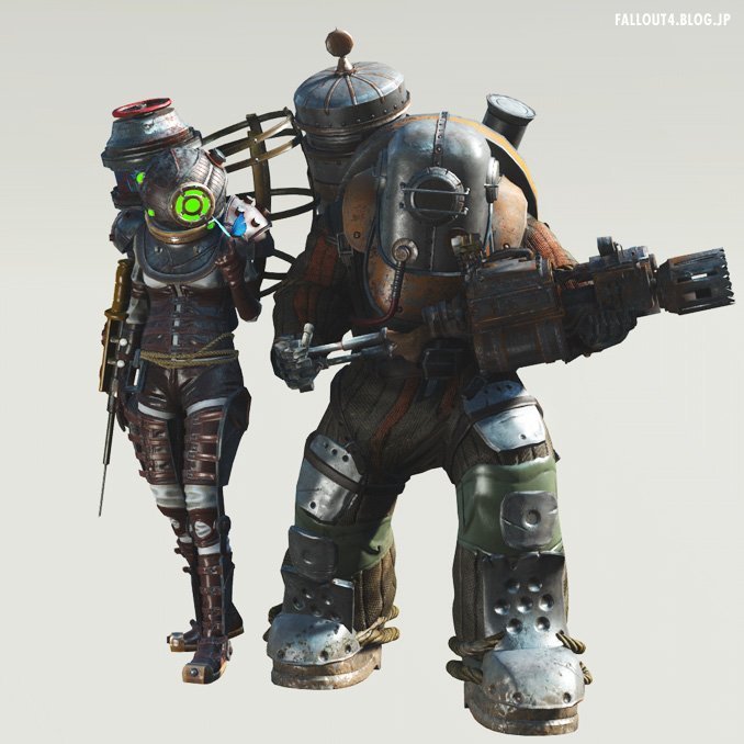 O Xrhsths Fallout4 情報局 Sto Twitter バイオショック風 サブマージル パワーアーマー リダックス V1 2 T Co Jpprgodw2v ビッグシスター要素の強化