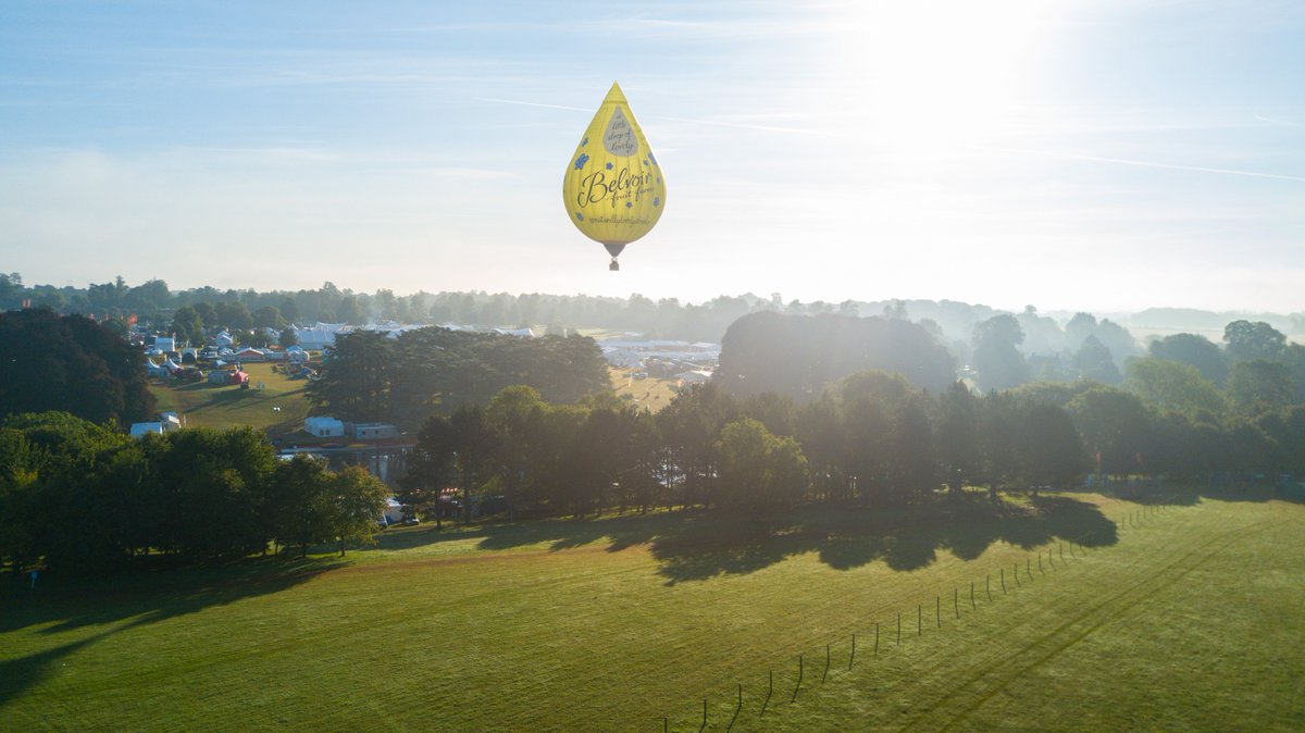 WNthinkpeople's tweet photo. Where better to show off the @belvoirff balloon than at the @bristolballoon this weekend #naturallylovelydrinks #BristolBalloonFiesta https://t.co/EQYIZD5qKw