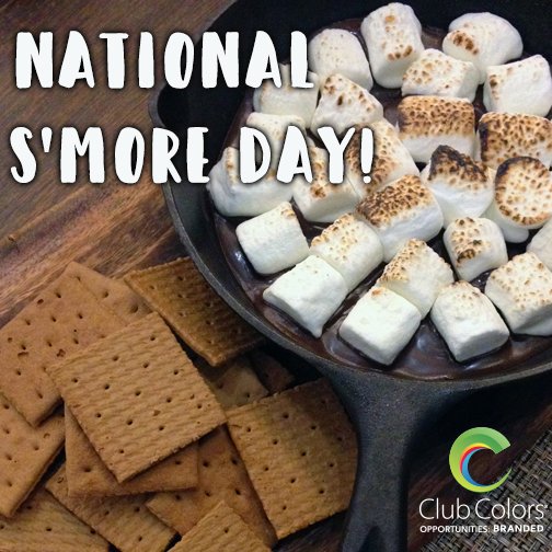 It may be a Thursday today, but that won't stop us from enjoying a classic S'more!! #NationalSmoresDay