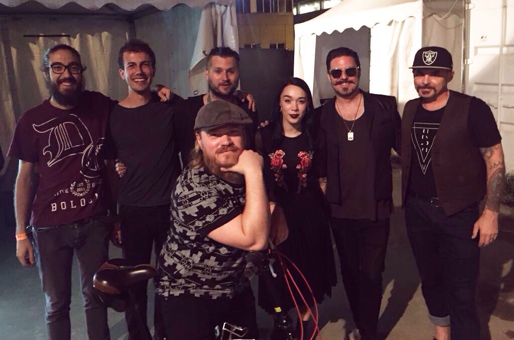 Last night on stage opening for <a href="/rivalsons/">Rival Sons</a> @carroponte.Amazing!
Thank you so much Guys&lt;3 
#rivalsons #vertigo #bagana #electricballroomband