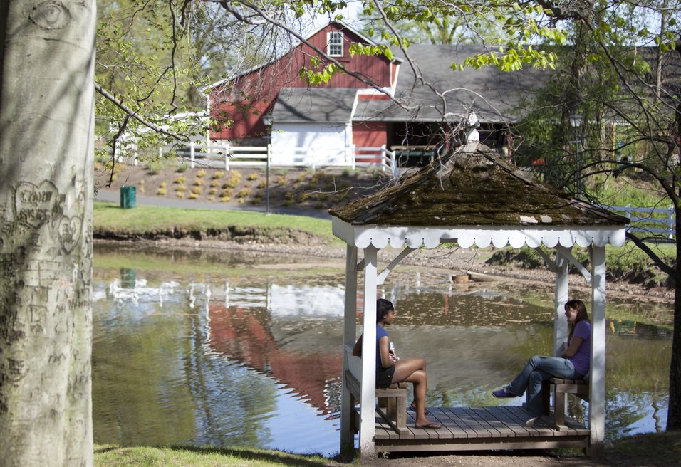 AICUP's tweet photo. "Dreamers are the raw materials of great accomplishments." - @DelValPresident. @DelVal's scenic campus makes dreaming easy. #DreamDesignDo https://t.co/zfcQ4K1poU