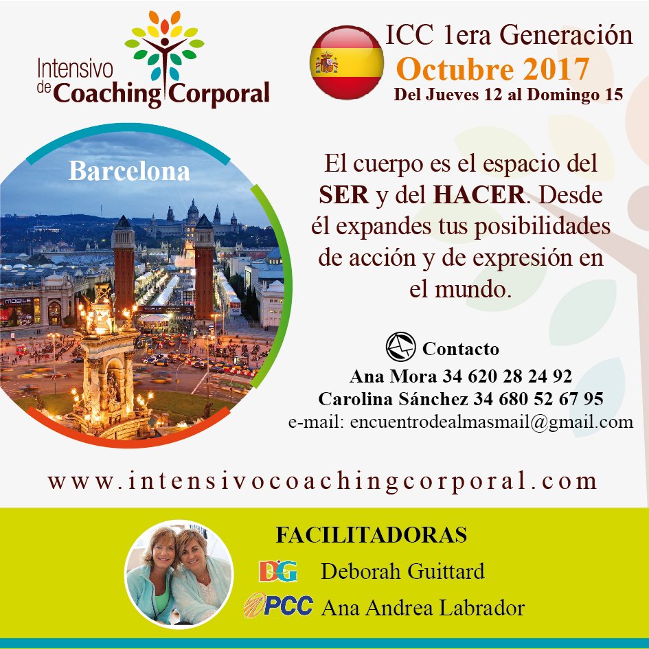 intensivocc's tweet photo. ¡#BARCELONA!
Algo maravilloso viene en camino...
#Coaching
#CoachingCorporal
#Aprendizaje
#Barcelona
#España https://t.co/yPE37Vfsny