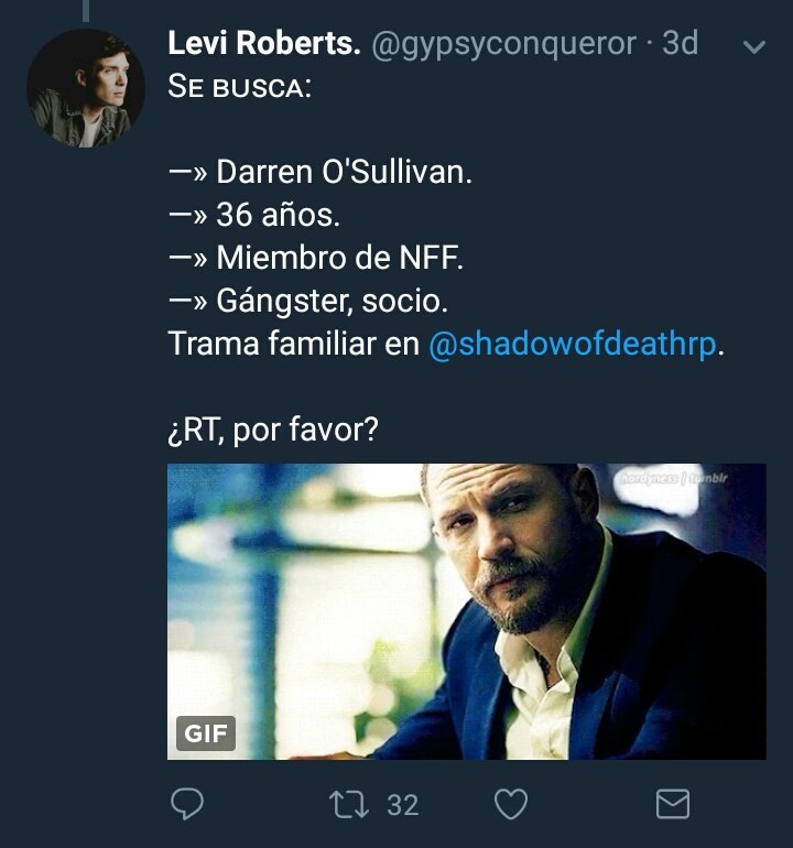 @qveeninthencrth <a href="/xpromosod/">OFF.</a> » [fem!gángster] x gángster y socio del hermano de ella

» ficha de la nena: charahub.com/character/1134…
» trama principal + familiar + OTP

RT?