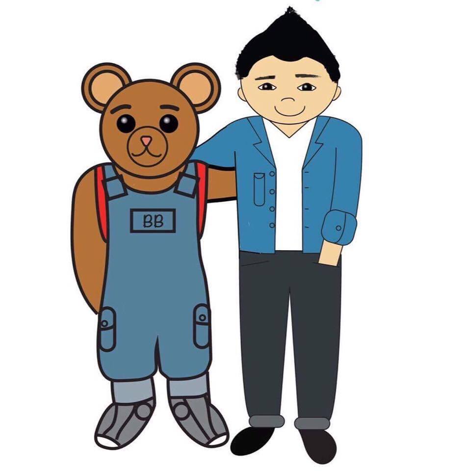 SAFEthroughArts's tweet photo. #MeetTheCharacters! #Paul and #BackpackBear are #good #friends despite being #different! https://t.co/qJhGXtW4On