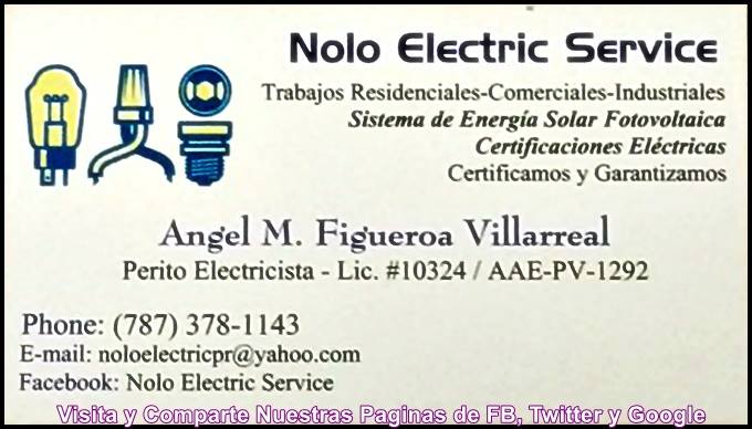 NoloElectric's tweet photo. #Electricista #Electricidad #PeritoElectricista 
 #NoloElectric #lodeaquiprimero #apoyalodeaqui  #yonomequitoo #YoNoMeRindo #PR #Boricua https://t.co/wvZTwotldO