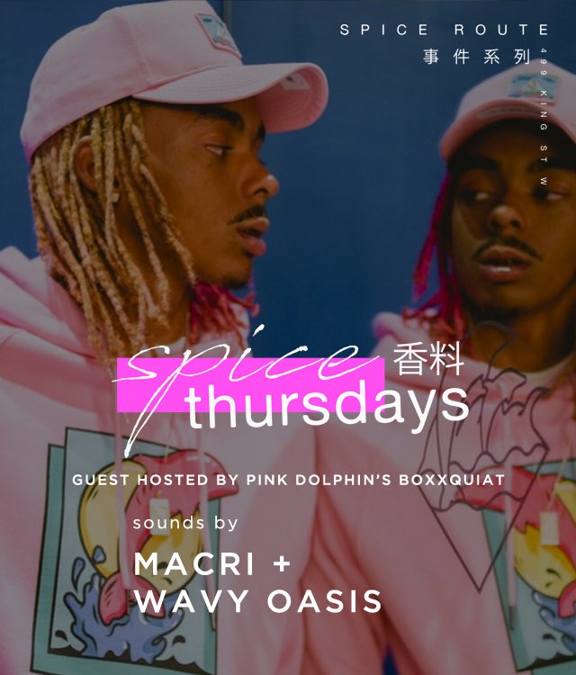 ExemptionEnt's tweet image. Join us tonight inside #SpiceRoute hosted by #PinkDolphin sounds by #WaveOasis &amp;amp; Merci