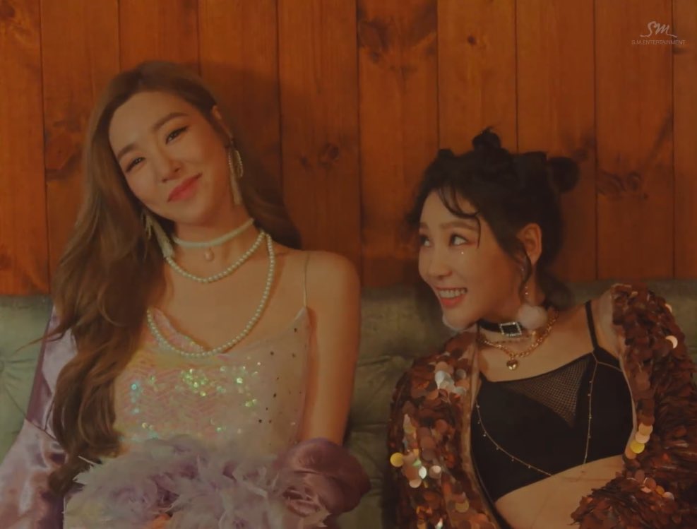 findSNSDhere's tweet photo. I didn't expect there to be Taeny moments in an MV so I was squealing when I saw this. #AllNight MV #GIRLS6ENERATION https://t.co/HtemsbkzEZ