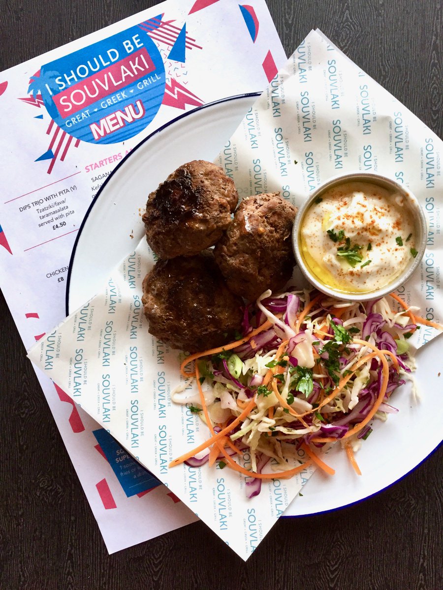 Come along to <a href="/GreenRoomsHotel/">Green Rooms Hotel</a> tonight and try our bifteki - juicy steak mince, Greekily seasoned with a melting feta centre #souvlaki #n22