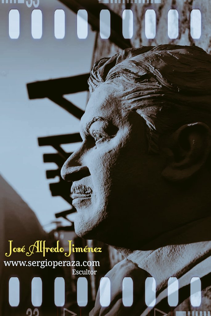 PerazaSculptor's tweet photo. #JoséAlfredoJiménez grabó 'Tu recuerdo y yo' #UnDiaComoHoy del año 1952. La foto es la #escultura #modelada en 2003 por @PerazaSculptor https://t.co/0oVEmz6140