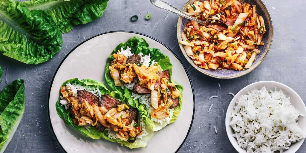 KptnCookApp's tweet photo. ๐ฐ๐ท๐ด Try homemade #kimchi with this super-quick #recipe for Korean #SaladWraps with Kimchi and #Beef by Kptn Nicole from @bluetensch_blog https://t.co/E5KvBZnuiY