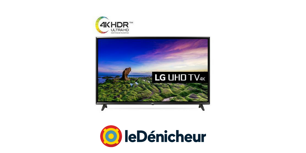 leDenicheur's tweet photo. #TopPromo : Télévision LG 43UJ630V à 469€ ⚠️ Baisse de 10% ➡️https://t.co/oiKLcutqP9⬅️ #bonplan #déniche #LG #4k #tvtime 📺 https://t.co/iAQtPIlndo