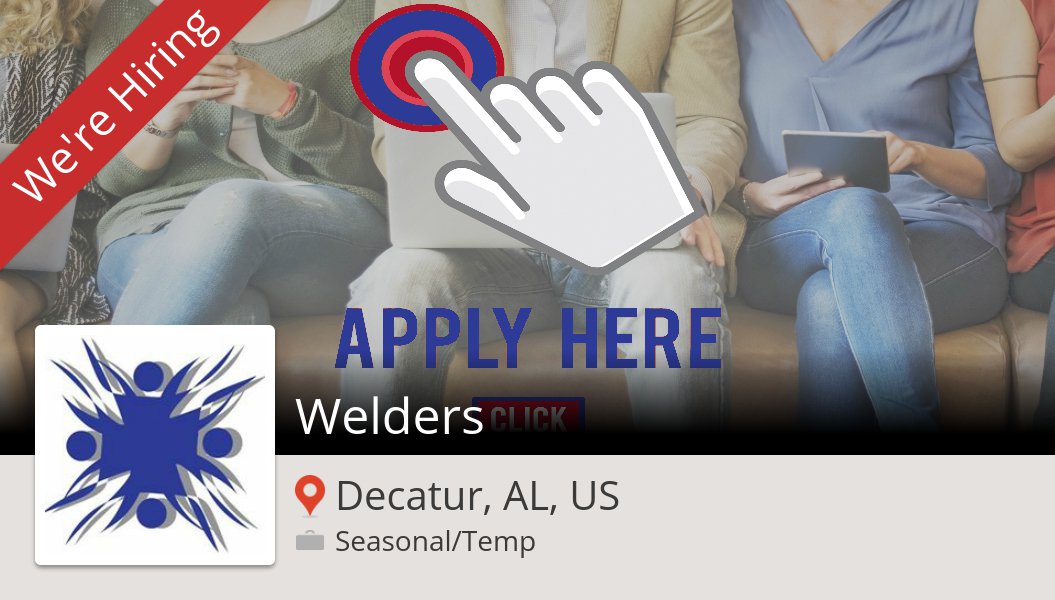 APSTemps's tweet photo. #AutomationPersonnelServices is hiring a #Welders, apply now! (#DecaturALUS) #job https://t.co/21PDFmYMUr #job https://t.co/Hpmob2TN7U