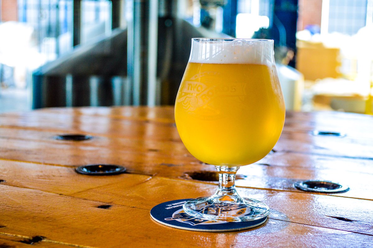 On draft now in the tasting room and also available in 500mL bottles - Worker's Stomp white wine barrel-aged Saison! Out in shops too!