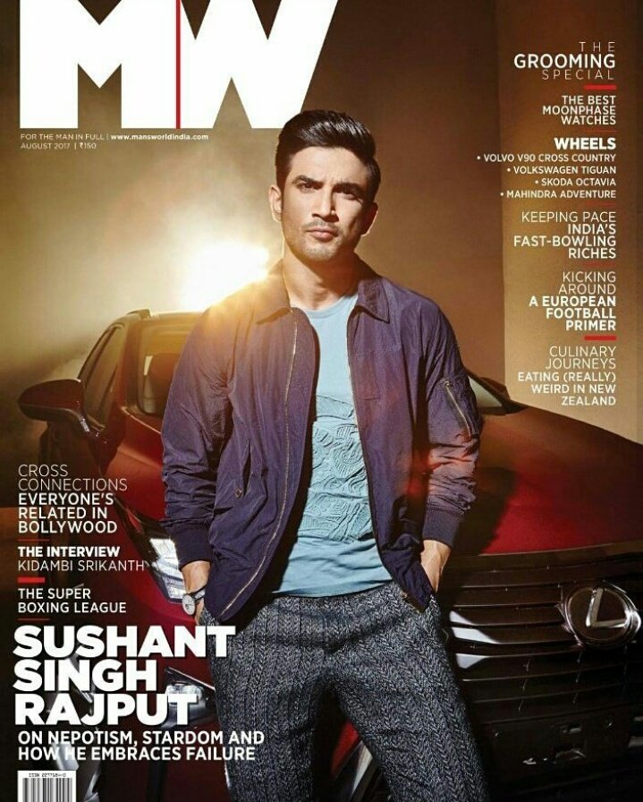 Fanssrke's tweet photo. N here's so perfect interview by Sushant Singh Rajput on Nepotism, Stardom, and how he embraces failure..!!
Buy one copy of motivation #MW ❤ https://t.co/uQKBK6ibB5