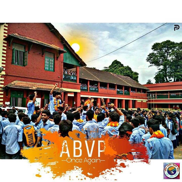 ABVPVoice's tweet photo. Congratulations  to all the members of ABVP #Manglore for winning 30/30 seats in University and Colleges
 #ABVPOnceAgain #StudentUnion https://t.co/Bwx4UYsXji