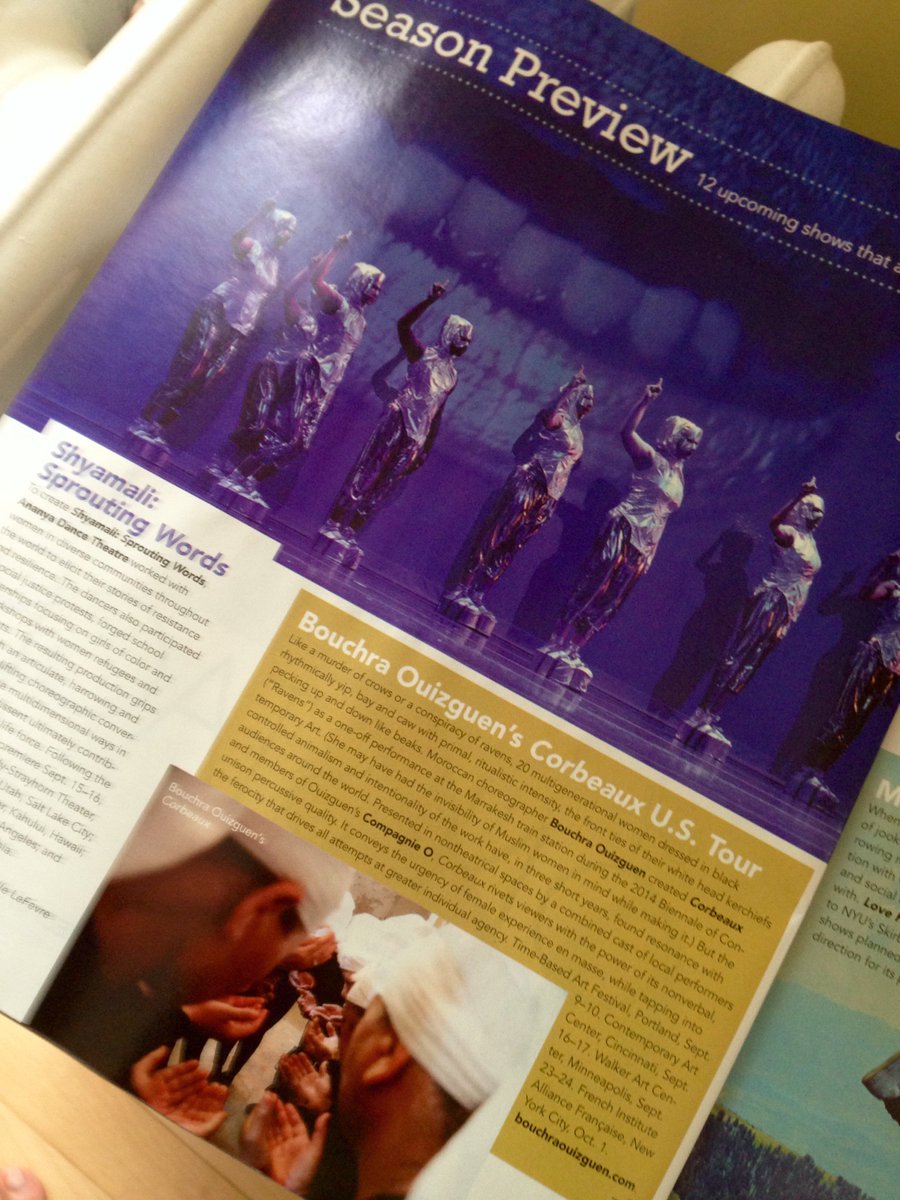 thedancediva's tweet photo. DM's fall preview opens with my stories @AnanyaDance @walkerartcenter @garypeterson @TheOShaughnessy https://t.co/p54wfMv38h