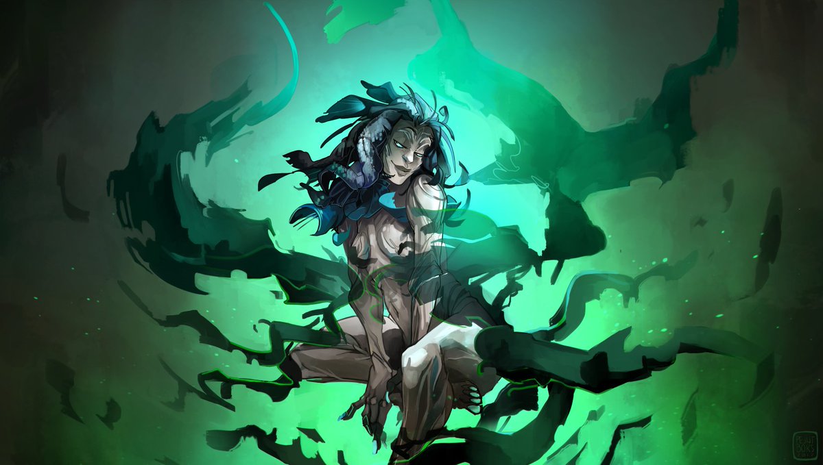 pejntboks's tweet photo. Sylvari Scourge as I hype myself for the PoF preview weekend!! ;A; 💀🌱#GW2 #GW2PoF

/RT for a chance to win 400💎by Aug/13th, 11pm GMT https://t.co/z2iVNoapiB