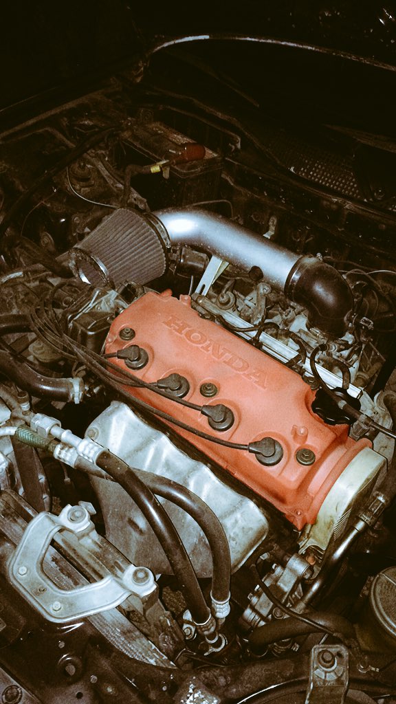 cuevas_stephen's tweet photo. Ph16 non vtec efi engine... #nonvtec #honda #civic https://t.co/DglyoGf5Gn