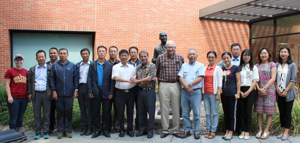 ISUSeedSci's tweet photo. Excited to welcome this group of scientists from the Jilin Academy of  Ag. Sciences in Jilin, China, to ISU &amp; the SSC. #seedtraining https://t.co/5AKCn2kYUs