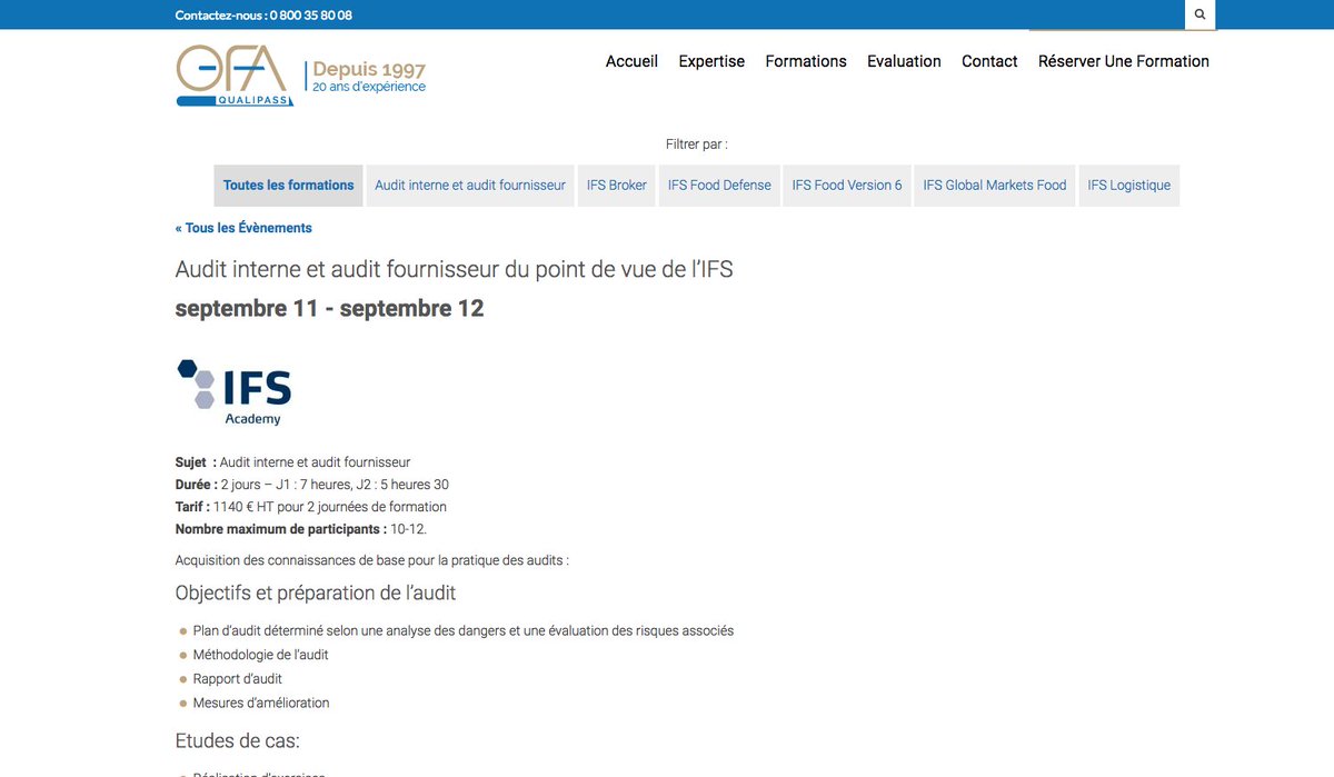 qualipass's tweet photo. Prochains rendez-vous @qualipass  : Audit interne et fournisseur #IFS le 11 et 12 septembre https://t.co/MHJZkIKh5g https://t.co/ok9FA5QyzE