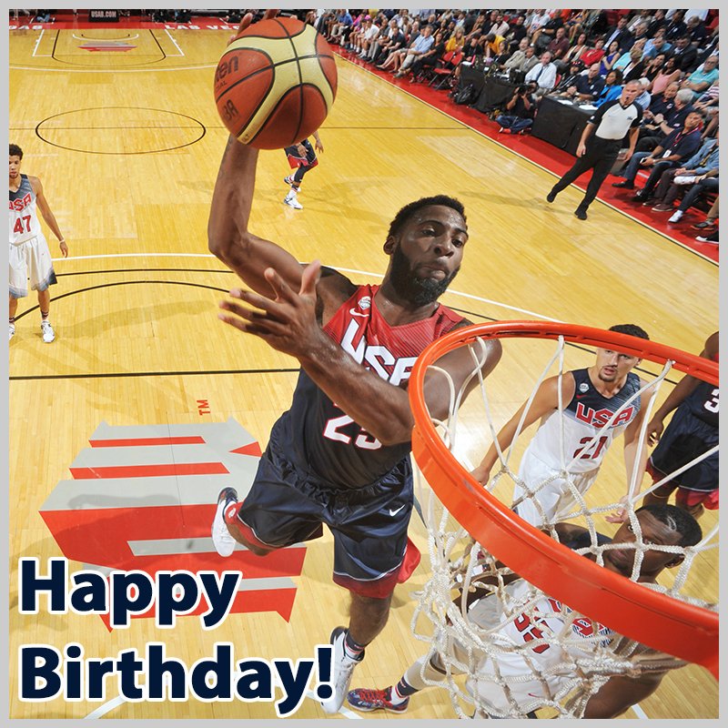 Wishing a happy birthday to Andre Drummond!     