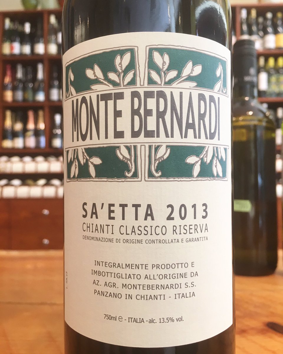 The best #chianticlassico we've tried all year! #montebernardi #reserva #sangiovese #naturalwine #biodynamic #winegeek #winetime