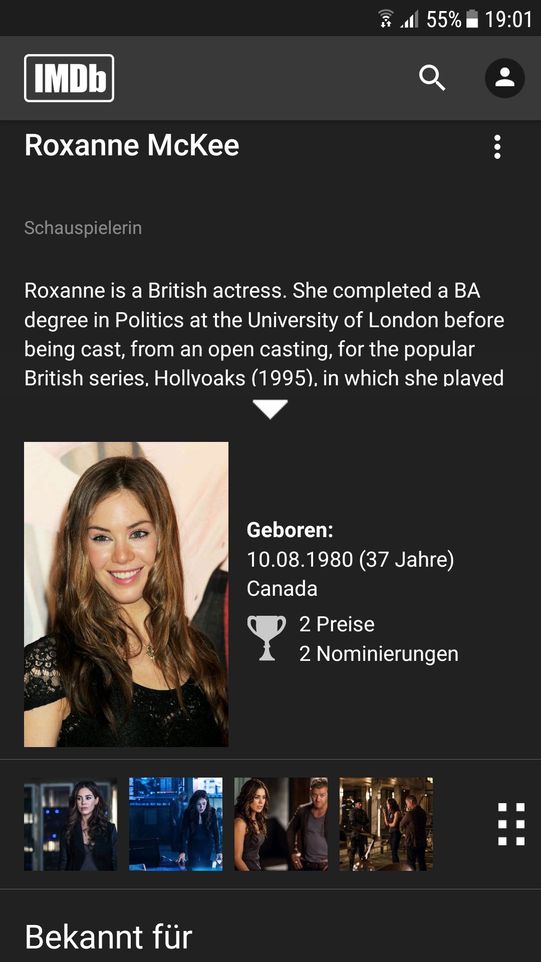  Lies! IMDB knows it all - So happy birthday, damnit! 