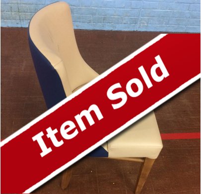 The last 10 of these blue and cream chairs have SOLD OUT in our Charity Shop. #SavedFromLandfill Money raised for <a href="/SelbyCentre/">Selby Centre</a> / <a href="/SelbyTrust/">Selby Trust</a>