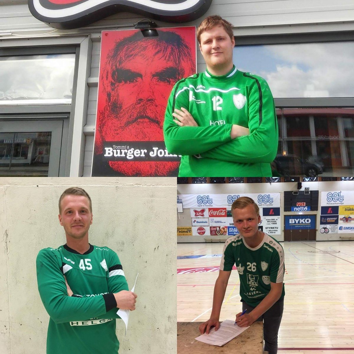 Gunnar Ingi fyrirliði, Bogi Pétur og Trausti Elvar að framlengja samninga sína til 2019✍️#handbolti #grill66deildin