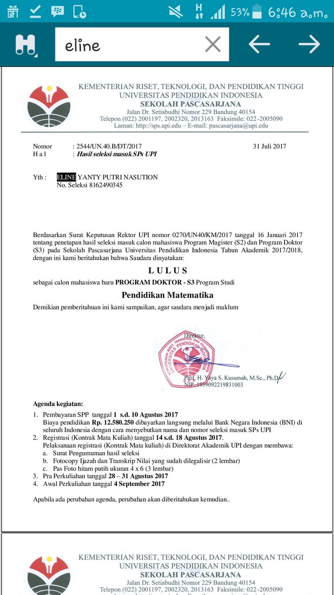 Bye-bye UPIku.. Mungkin ini belum saatnya. Mungkin byk yg tidak ikhlas. Mungkin niatnya salah. Mungkin yg lbh berharga sedang mencariku :)