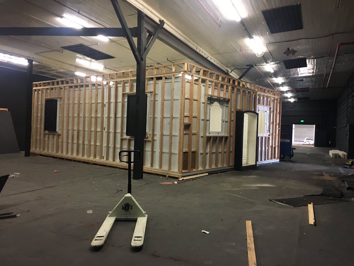 Sad and weird to see everything go so soon but all hands on deck! If you want to help with the breakdown email:  info@the14thfactory.com