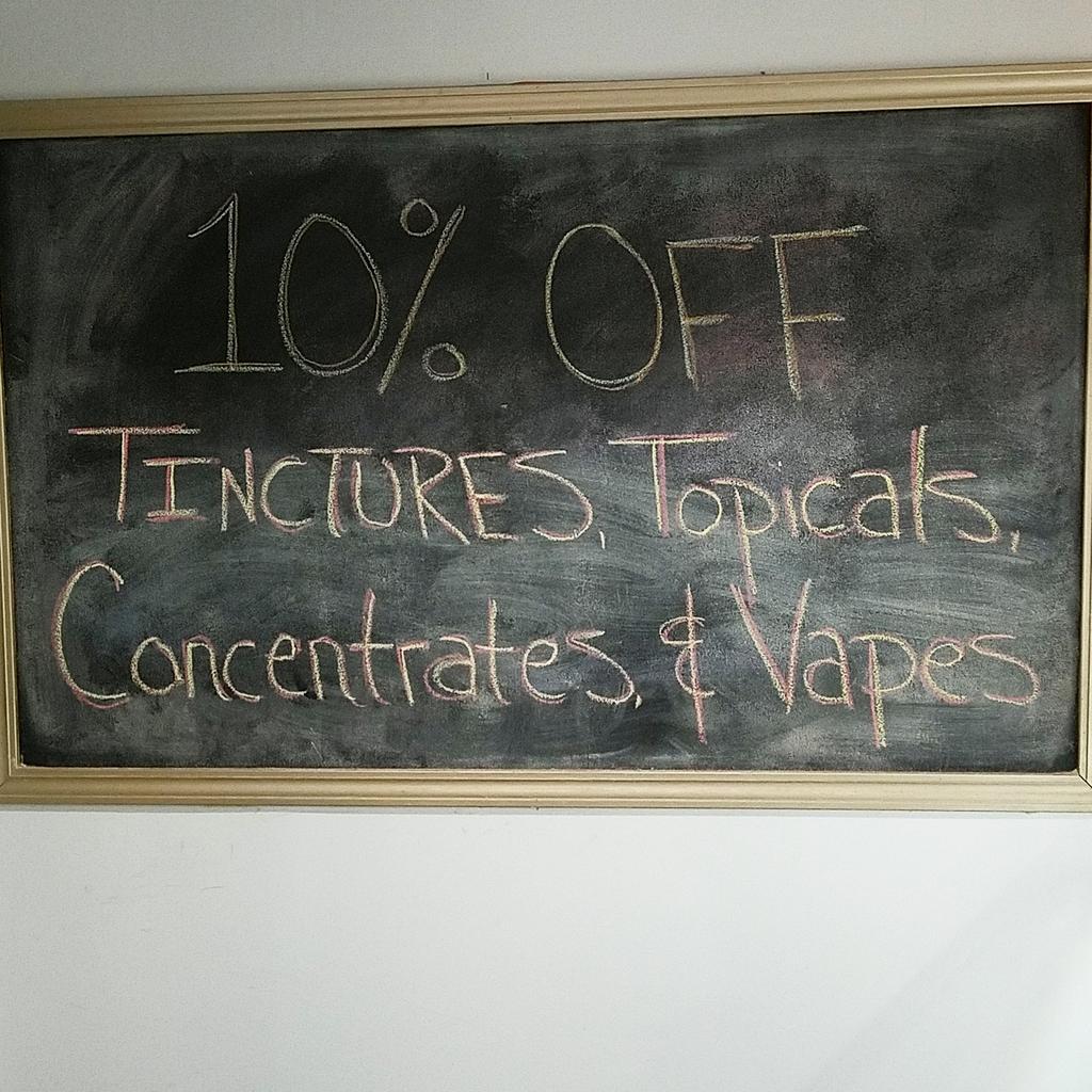 safeharbor420's tweet photo. Thursday #tinctures #concentrates #vapes #topicals special!!! https://t.co/DobWFKoqVF