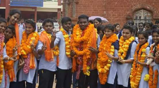 IAlkaSingh's tweet photo. #ABVP wins all 30 seats in University College, Mangaluru..
Congrats to all..
#ABVPOnceAgain #Mangaluru #StudentUnionElection https://t.co/fchl9FOczu