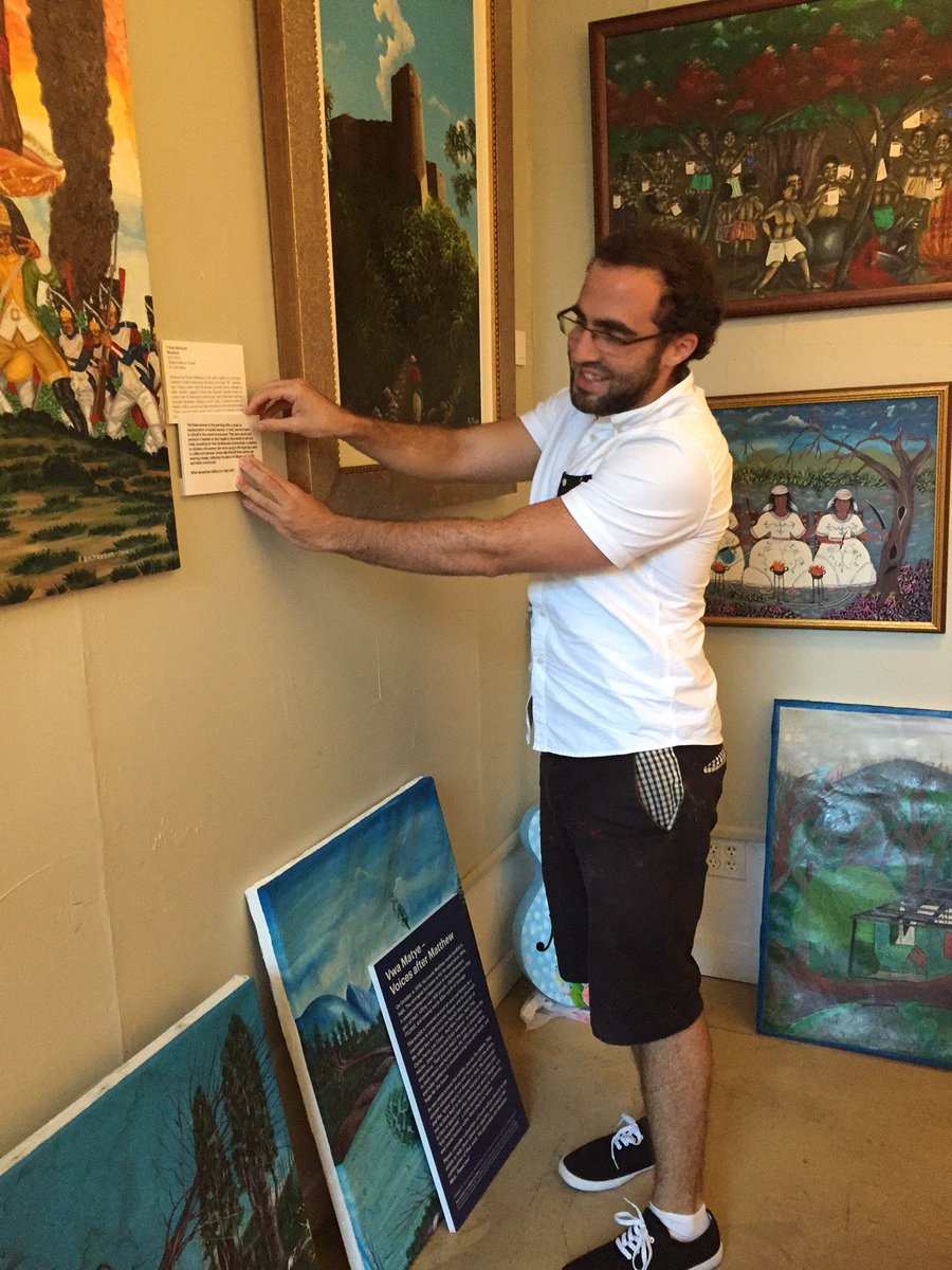 MakingHistWork's tweet image. @UChicagoHistory at work! Their "Voices after Matthew" exhibit opens tomorrow from 6-9pm at the Haitian American Museum #AHACareerDiversity
