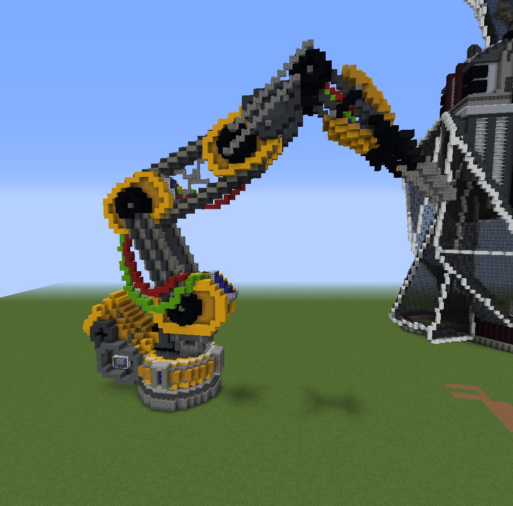KellerbierMC's tweet photo. Made a little robot arm on @BuildersRefuge :) https://t.co/0zS54o55uw