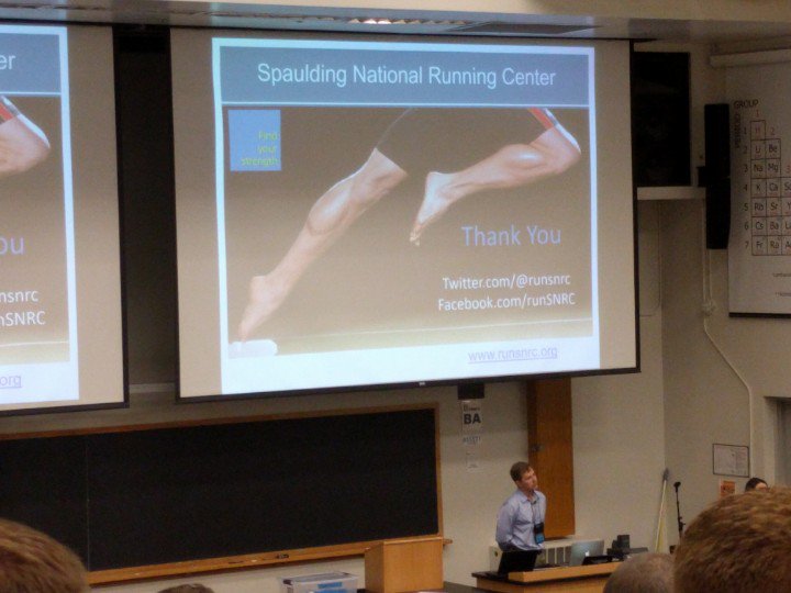 runsnrc's tweet image. Great talk from Matt Ruder on our marathon study data during the Running session at @ #asb2017. @AmSocBiomech