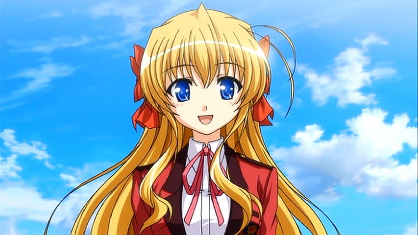 ぱっと見で『FORTUNE ARTERIAL 赤い約束』の千堂瑛里華を思い出した