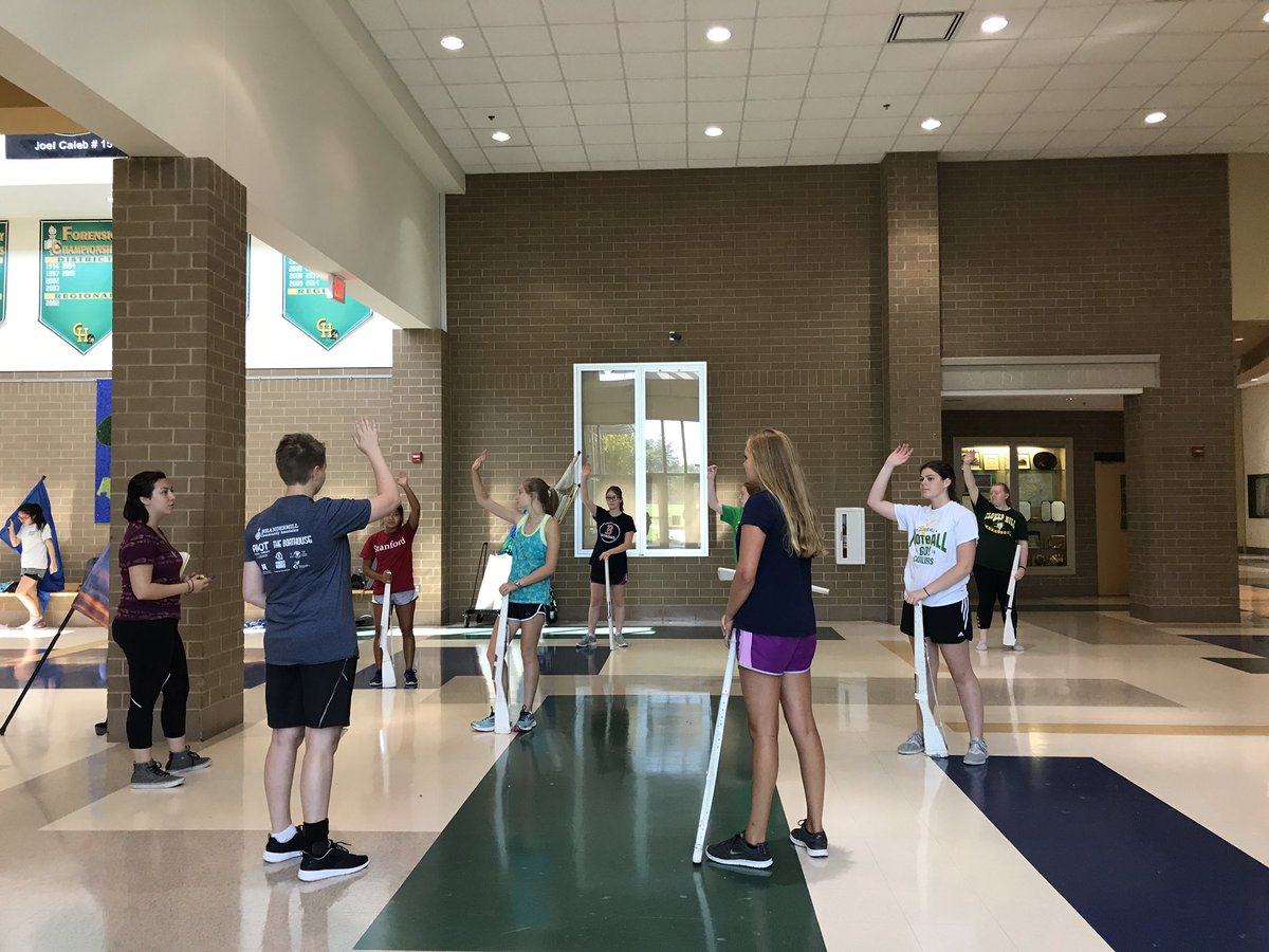 CloverHillBands's tweet photo. Lots of awesome learning taking place on the hill this week during masterclass time! #MarchingCavs #UnityWithPride https://t.co/6LEnDUyAi2
