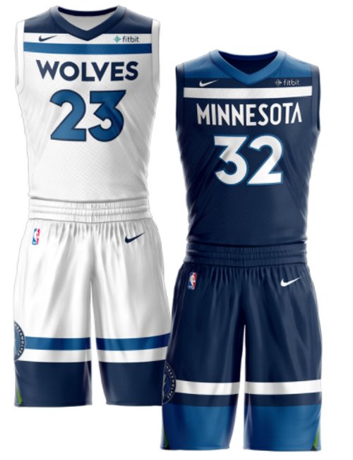 minnesota timberwolves jersey 2017
