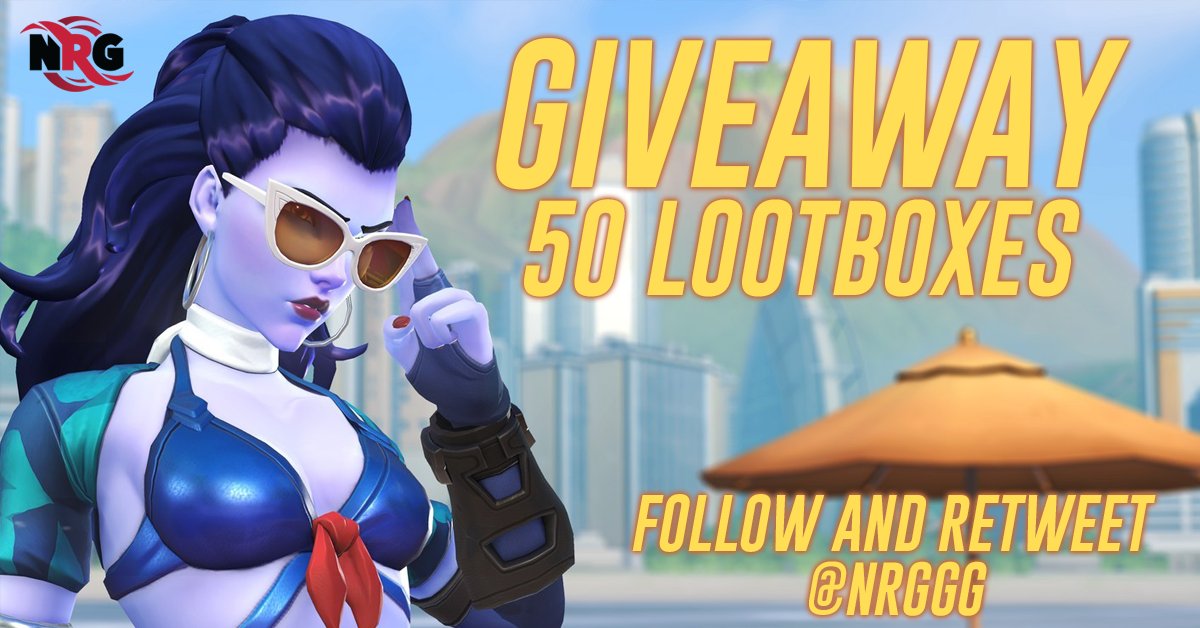 Let's make the #Overwatch Summer Games even sweeter.. Giving away 50 Loot Boxes! 🏖️

Follow and Retweet to Enter!