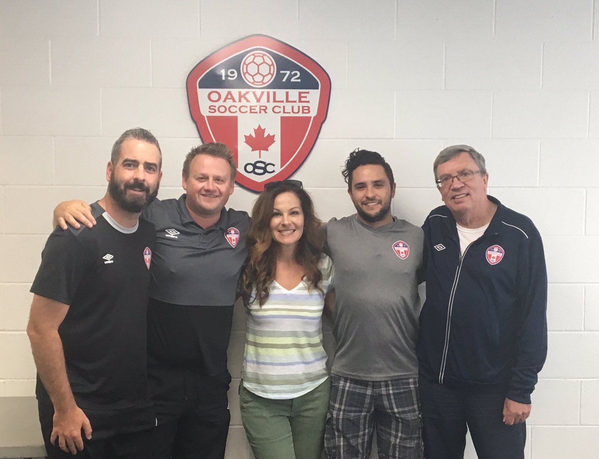 Carlhorton66's tweet photo. Thanks to the Technical team @Oakville_Soccer for all your support. Great working with you all - Chris G @mps905 @nickvetro and Richard B https://t.co/5NnHElxWdG