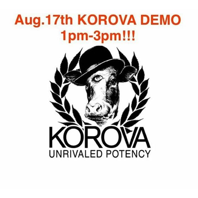 NewAgeOG420's tweet photo. PATIENT APPRECIATION DAY
Dont mis out! @korovaediblesca will b here demoing their prod 1p-3p Delicious. POTENT &amp; affordable! See y'all there https://t.co/32WHKegdFV