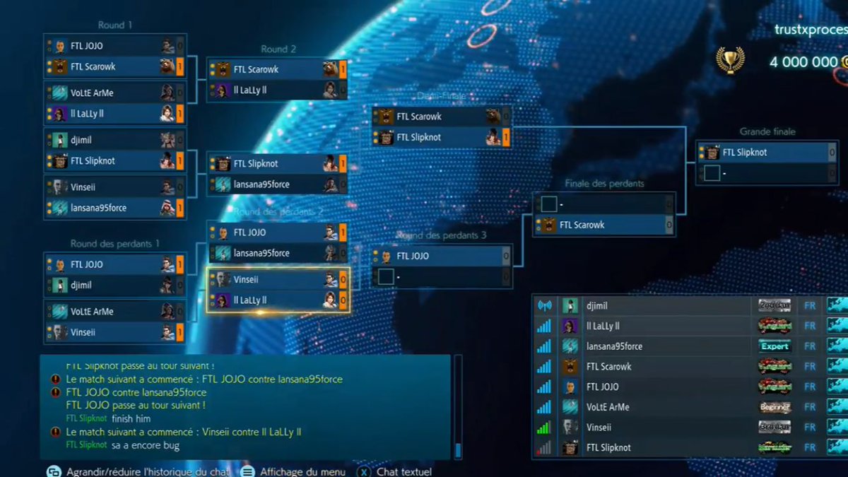 trustxprocess's tweet image. Ftl Slipknot est déjà prêt pour la grande finale #tournoi #tekken7 #xbox