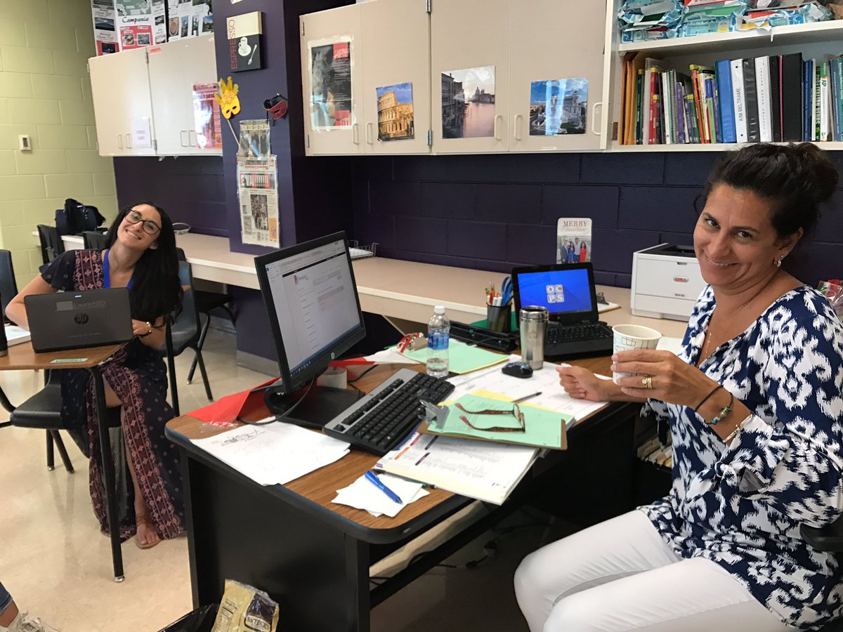 OHSitalian's tweet photo. Profs hard at work planning https://t.co/elhgaxQSTA