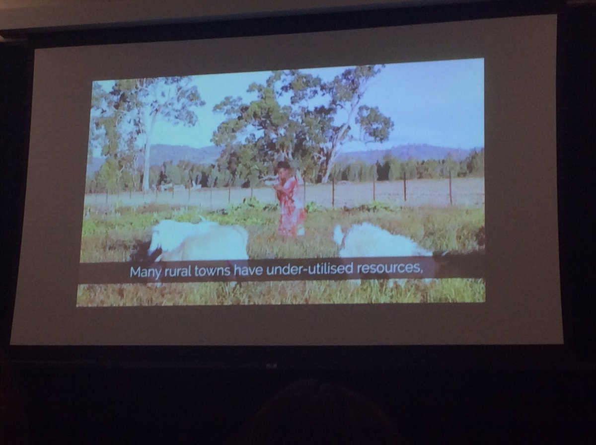 bossofimpact's tweet image. Mingoola - an awesome story of rural town renewal thru welcoming refugee families #CulturalShift2017